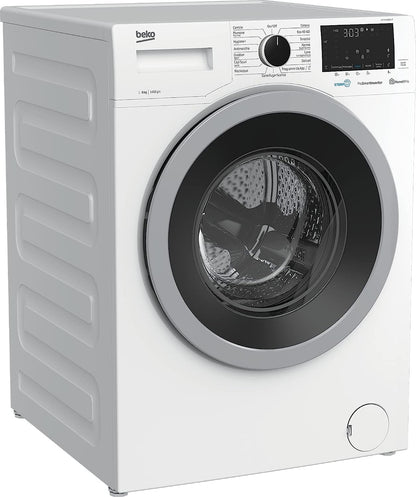 Beko MDA WTY91436SI-IT Machine À Laver Standard Avec Vapeur Désinfectant Steamcure - 9 Kg, 1400 Tr/Min, Moteur Prosmart Inverter, Classe B, Blanc
