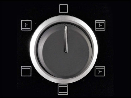 FC215MB - Mini Four - 21L - Multifonction - 5 Positions De Cuisson - Porte Double Vitre - Cavité Anti-Adhésive - Accessoires : Lèchefrites, Grille, Pince Pour Récupérer Les Plats - 1380W - Noir