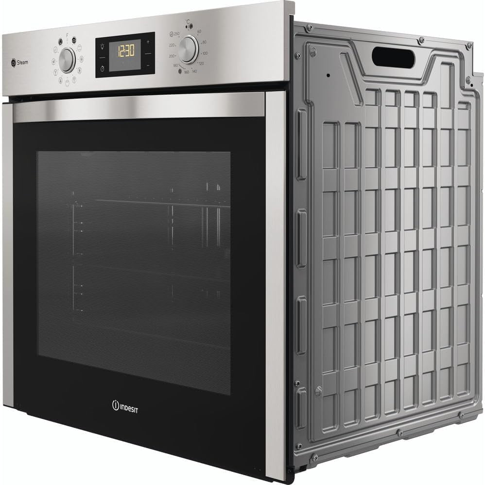 Four Électrique Encastré Indesit: Couleur Inox, Autonettoyant - IFWS 5844 JH IX