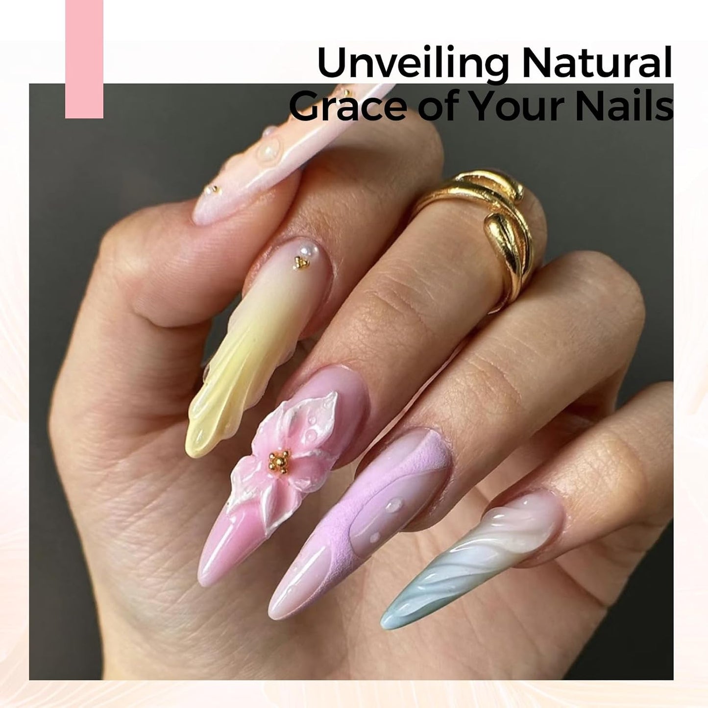 Vernis Semi Permanent Pastel, 6 Couleurs Macaron Bonbon Doux Rose Bleu Jaune Violet Vert Vernis Gel UV Été, Soak-Off UV/LED Gel Cadeau Pour Onglerie DIY Home, 8ML