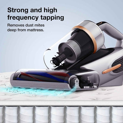 BX7 Pro Max Aspirateur Anti-Acariens 700W, Aspirateur De Lit Avec Lumière UV-C, 65 ℃ Et Chauffage Au Graphène, Capteur De Poussière, Fonction Ions Négatifs, Écran LED, Pour Matelas