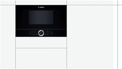 BFL634GB1 Micro-Ondes Intégrable - Série 8 - 60 X 38 Cm - 21 Litres - Noir