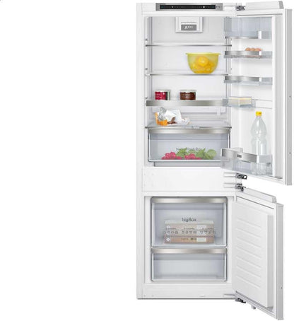 KI77SAD40 Iq500 Réfrigérateur/A+++ / 157,8 Cm De Hauteur / 140 Kwh/An/Réfrigérateur 164 L/Congélateur 61 L/Boîte Hydrofresh Avec Régulation De L'Humidité/Charnière Plate