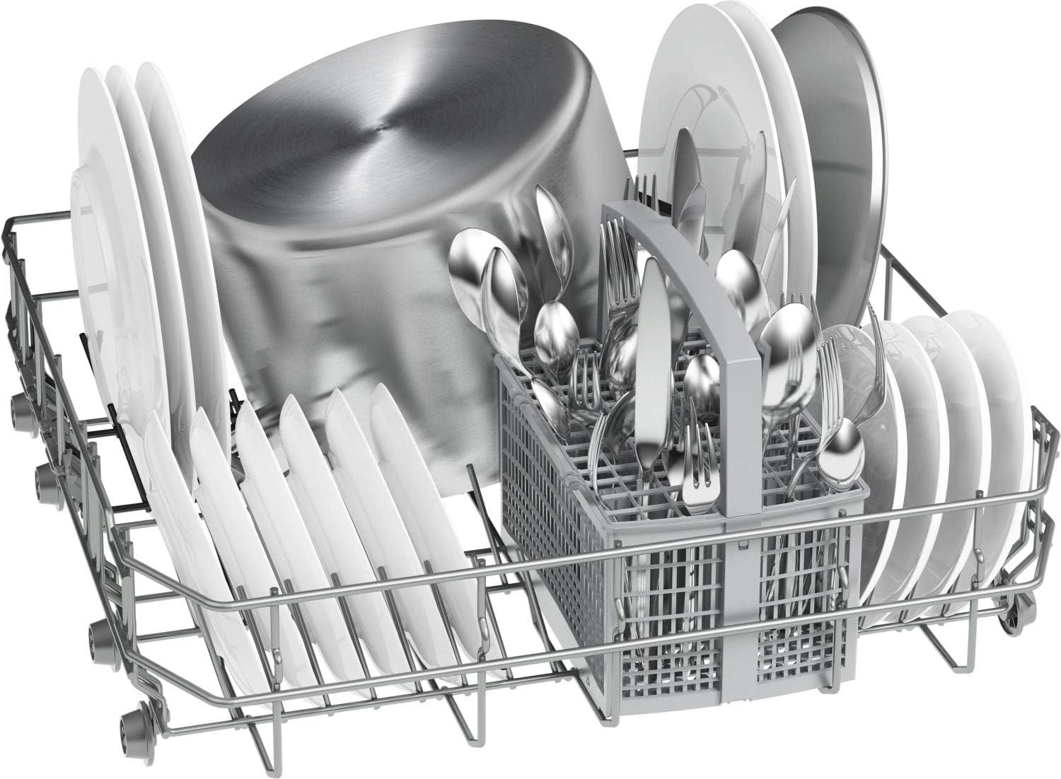 Serie 2 SMV24AX00E Lave-Vaisselle Entièrement Intégré 12 Couverts F Non Applicable, Noir