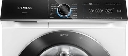 WG56B2A40 Iq700 Machine À Laver À Chargement Frontal Avec Capacité De 10 Kg, 1600 Tr/Min, Speedpack XL, Dosage Automatique I-Dos, Home Connect, Blanc, 60 Cm