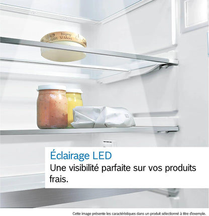 Bosch KIV865SE0 Série 2 - Réfrigérateur Combiné, Intégrable, Lowfrost | 177.2 X 54.1 Cm, Cool Airflow, Éclairage LED, Fabriqué En Allemagne