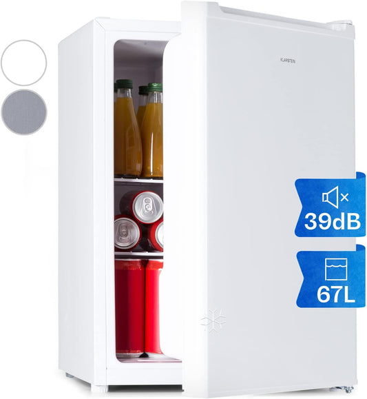 Mini Frigo De Chambre De 67L Pour Boissons Et Bieres, Petit Frigo Silencieux, Mini Bar Intérieur/Ext, Petit Refrigerateur Camping, Stockage De Vins, Cosmetique, Étagères Réglables, 5-14°C