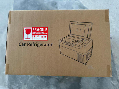 Mini Réfrigérateur De Voiture Mini Frigo Portable Électrique (22L)