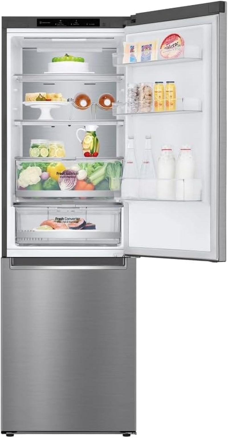 GBB71PZVCN1 Réfrigérateur Combi Door Cooling+ Réfrigérateur Et Congélateur 2 Portes Série 700 Classe C Capacité 374L 1.86 Inox Anti-Traces De Doigts