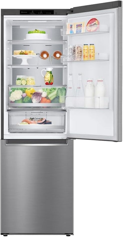 GBB71PZVCN1 Réfrigérateur Combi Door Cooling+ Réfrigérateur Et Congélateur 2 Portes Série 700 Classe C Capacité 374L 1.86 Inox Anti-Traces De Doigts