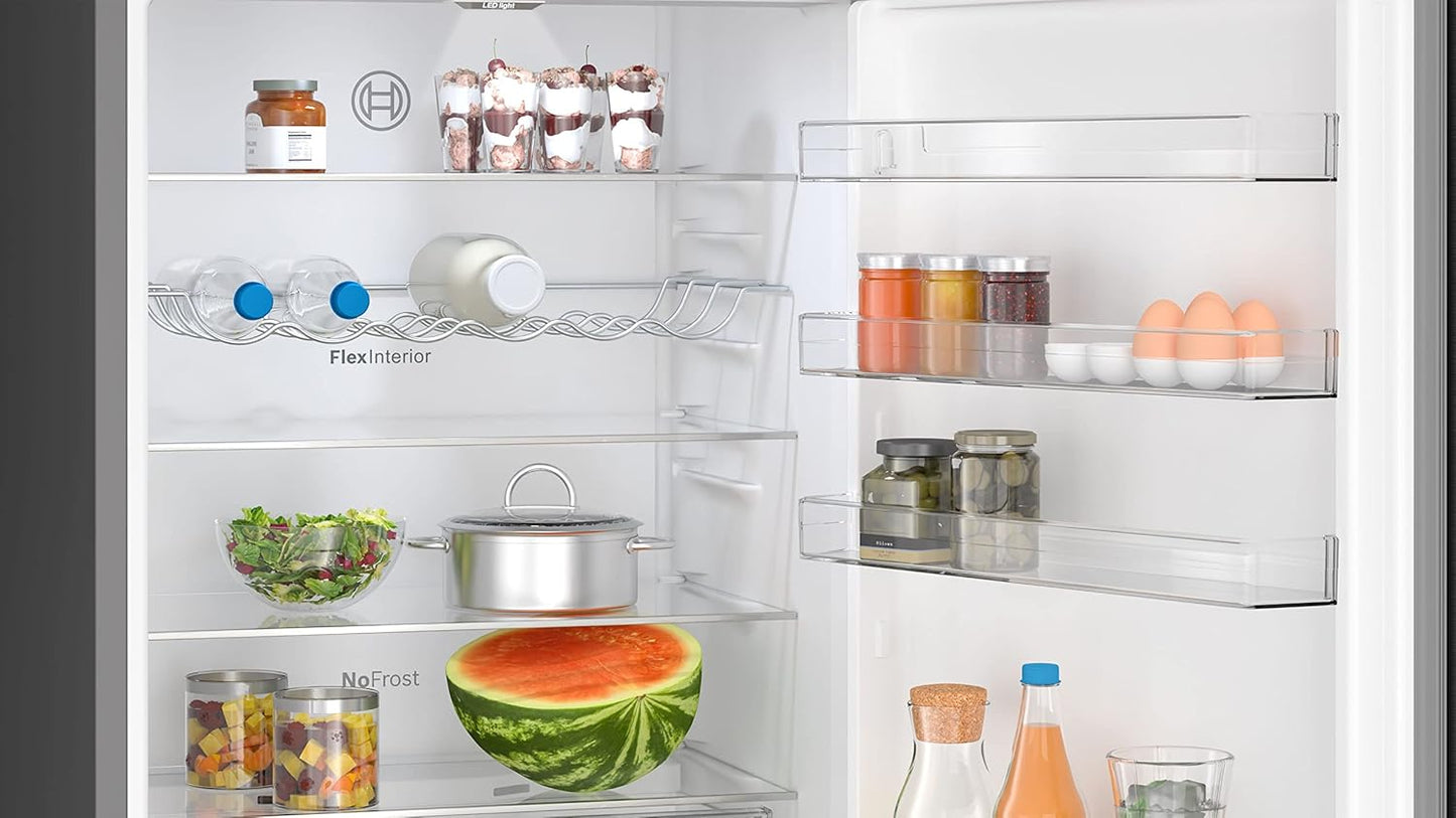 Réfrigérateur Série 4 C Inox, 440 L, Acier Inoxydable