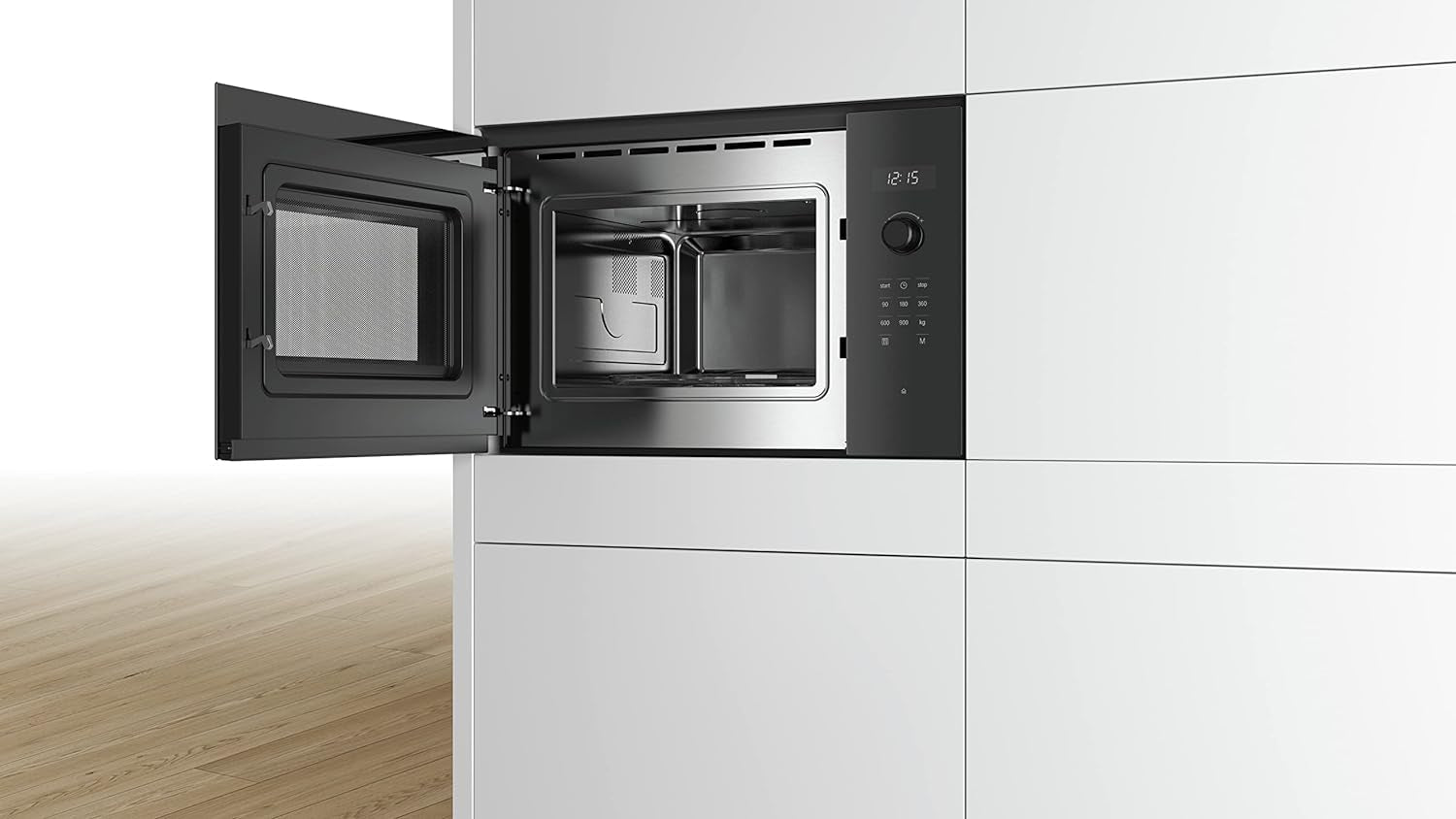 BFL554MB0 - Série 6 - Micro-Ondes Intégrable, 59 X 38 Cm, 25 Litres, Noir