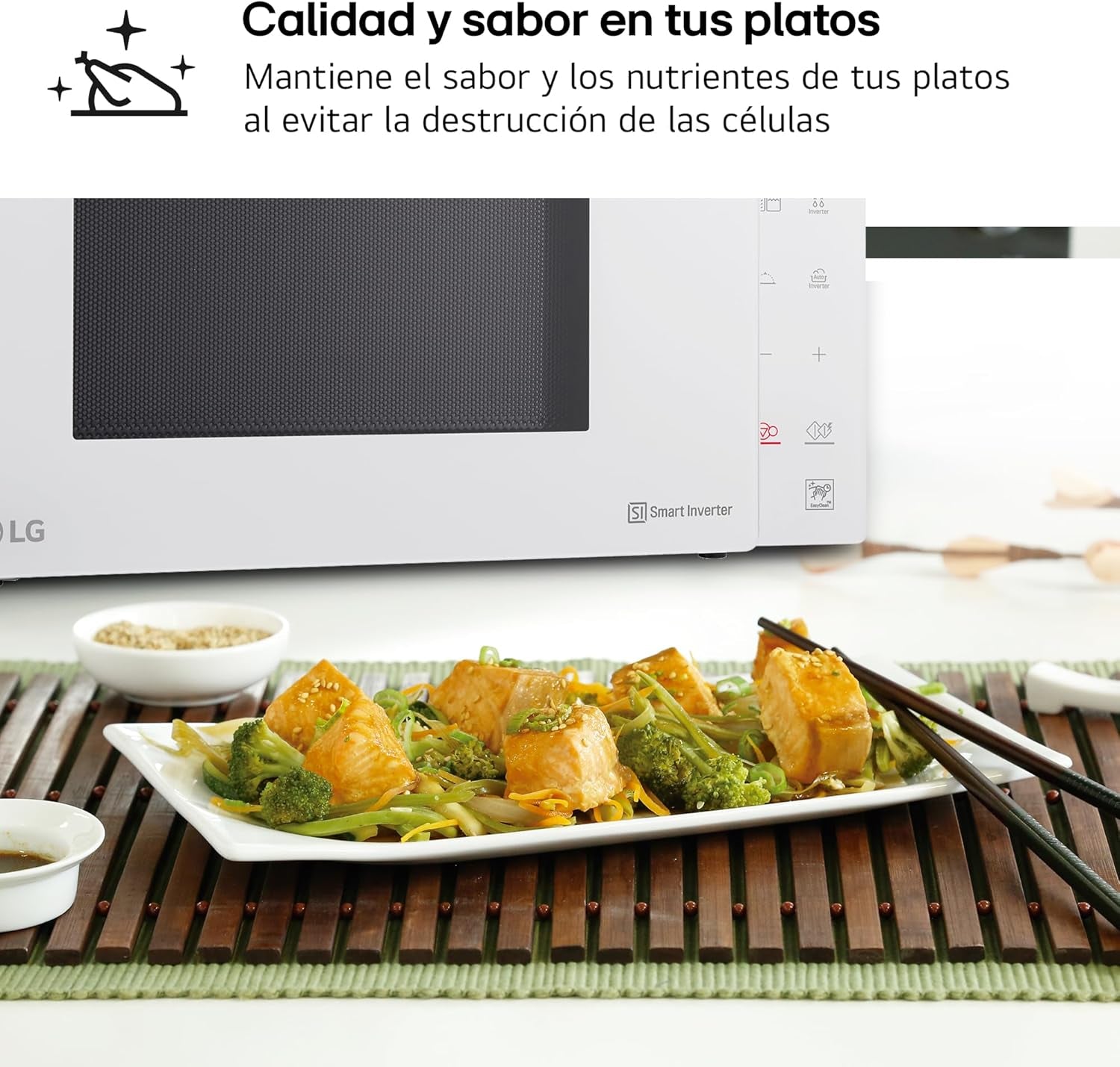 - Micro-Ondes Grill Smart Inverter Blanc