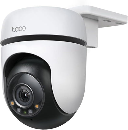 C510W 2K Caméra De Surveillance Wifi Extérieur 360°, Vision Nocturne Couleur, Détection De Personne Et Suivi De Mouvement, Étanche IP65, Alarme Sonore Personnalisable (Lot De 2)