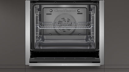 NEFF B4ACF1AN0B N50 Four Simple Avec Coulisse Et Cache Et Circotherm, Acier Inoxydable