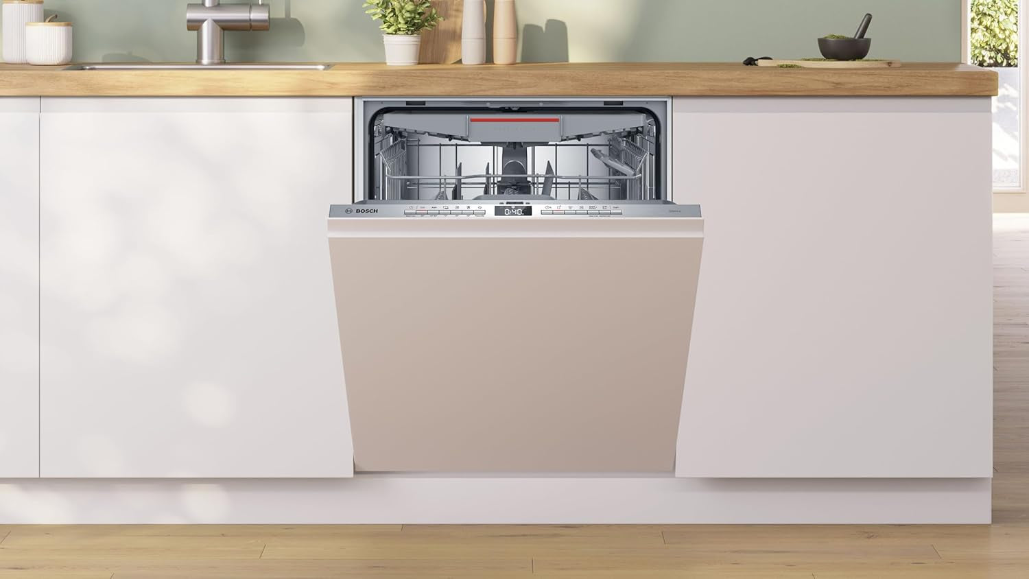 SMV4HVX00E - Série 4 - Lave-Vaisselle Tout Intégrable - 60Cm - 14 Couverts - 46 Db - Home Connect
