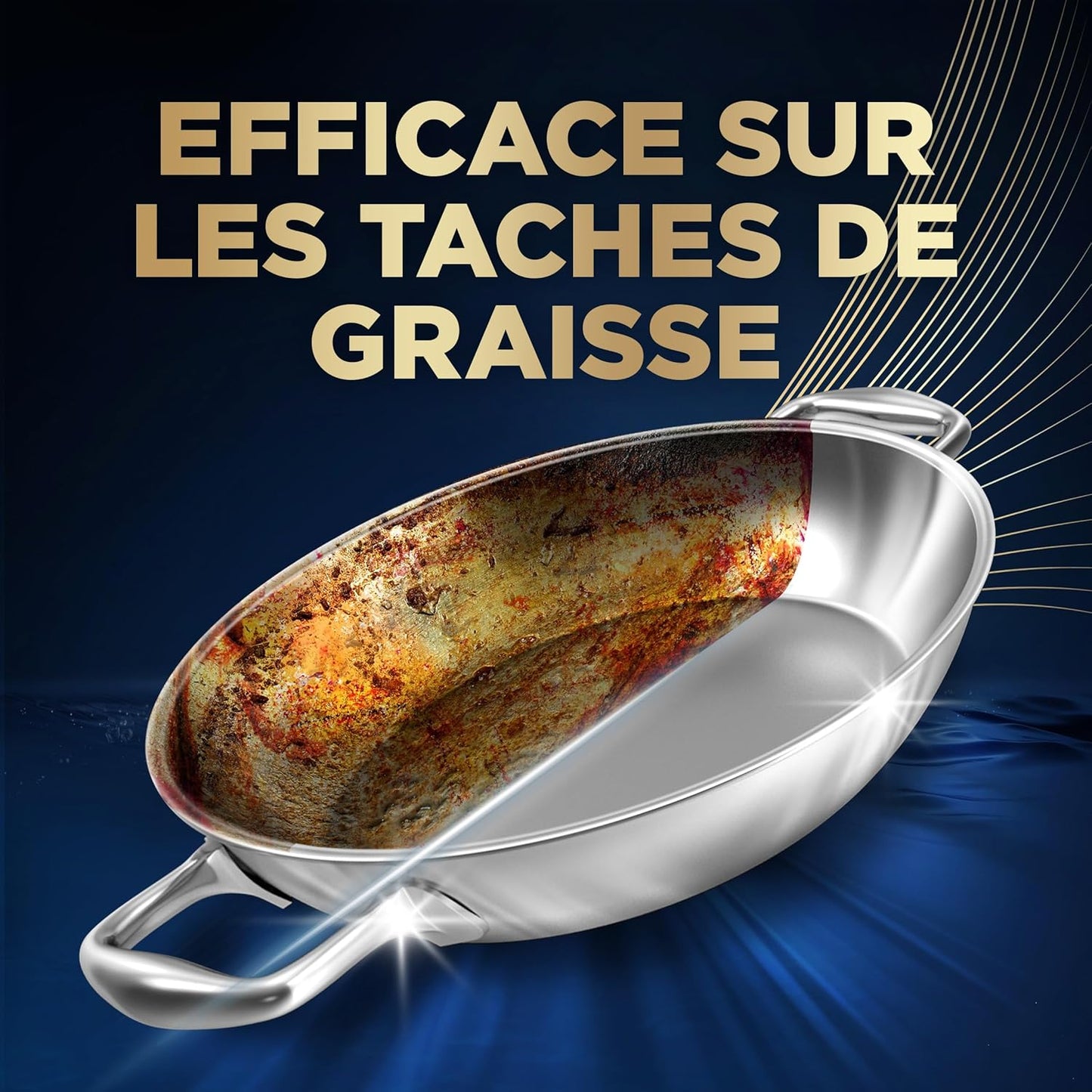 Ultimate plus Infinity Shine Pastilles Lave-Vaisselle Citron, Propreté Intense & Brillance Étincelante,105 Capsules