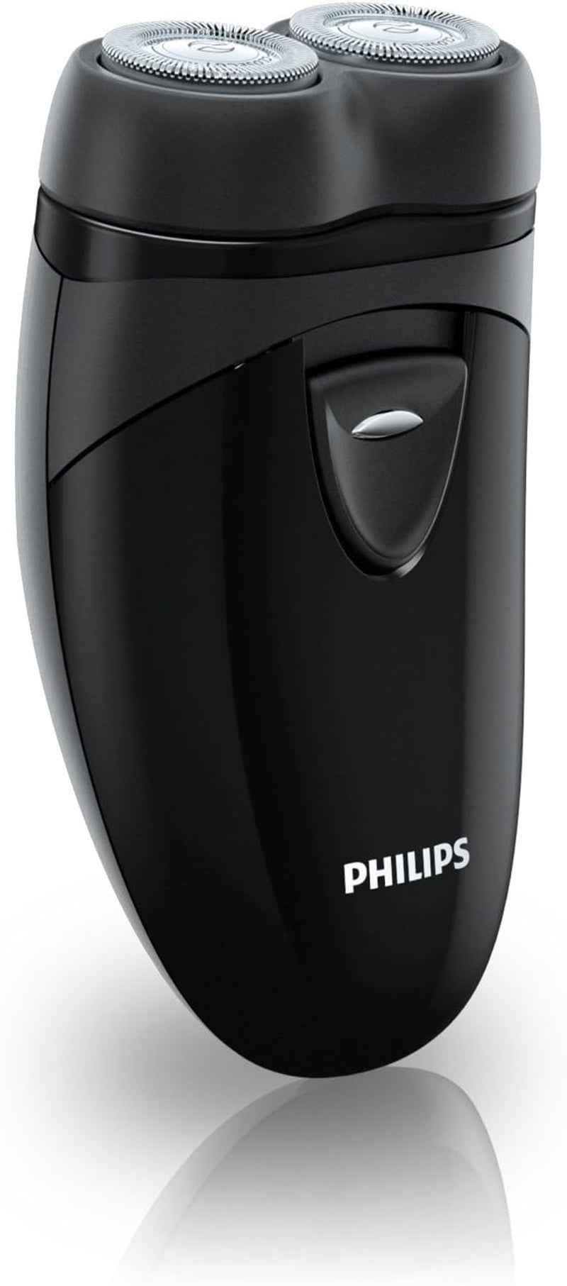 Norelco Travel Men'S Shaver with Close-Cut Technology and Independent Floating Heads, Self-Sharpening Blades, 2 X AA Batteries Included by Phillips Norelco
