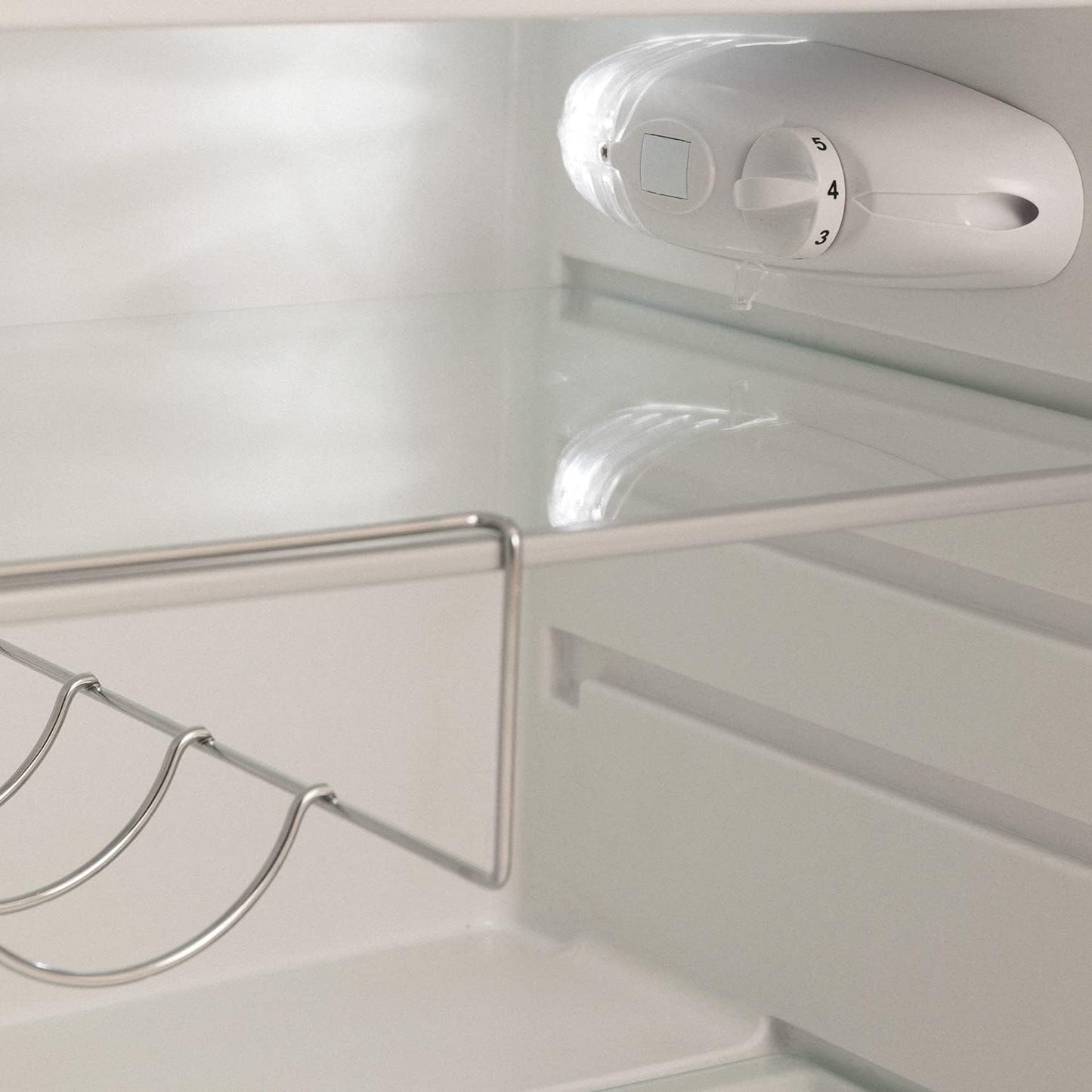 / RETRO FRIDGE 83.5 Wood/Réfrigérateur Rose Avec Poignée Bois/Pratique Et Fonctionnel, Matériaux Résistants
