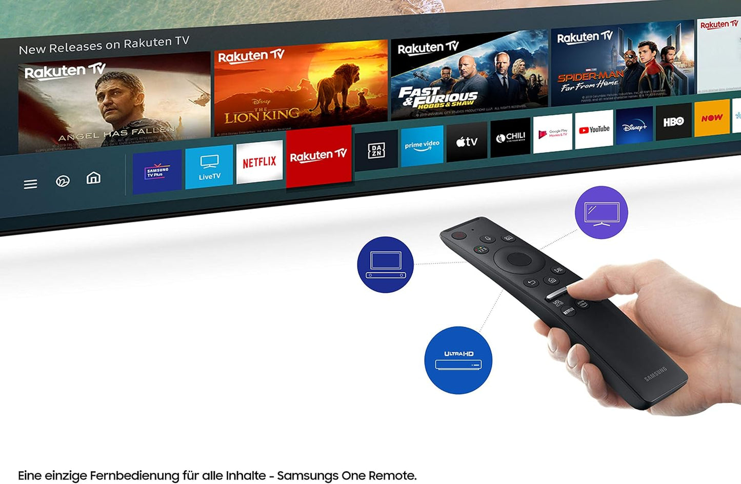 GQ43Q60TGUXZG TV QLED EEC 108 Cm (43 Pouces) DVB-T2, DVB-C, DVB-S, UHD, Smart TV, Wi