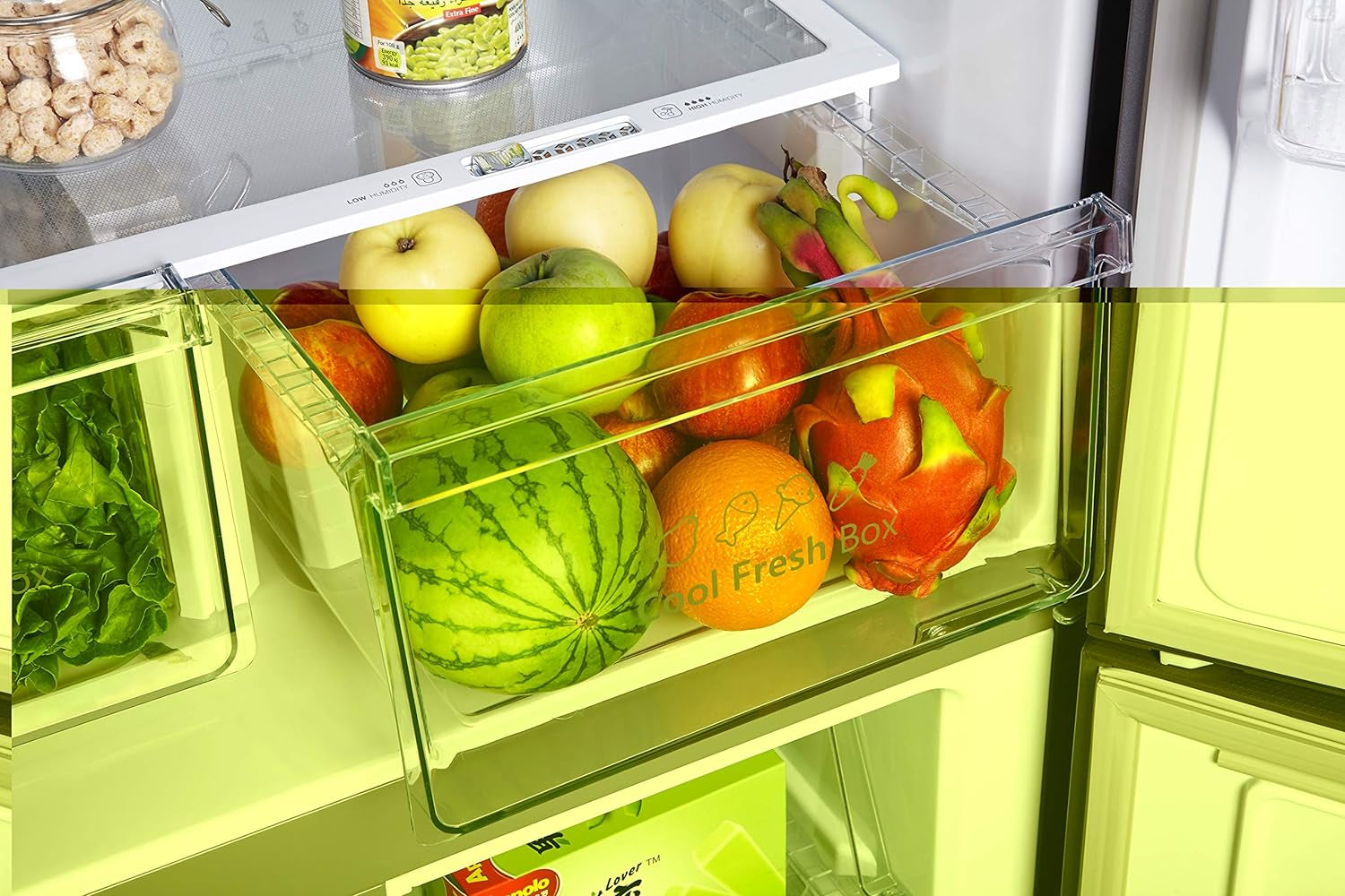 Hisense RQ515N4AC2 Frigo Américain Autoportante 427 L E Métallique, Argent