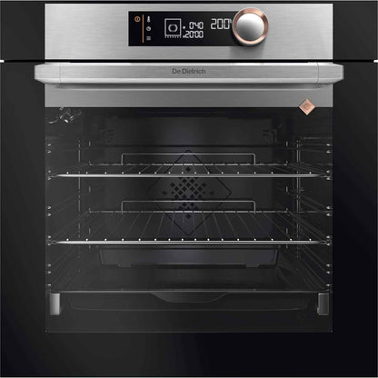 Four Encastrable Pyrolyse  DOP7340X - Four Multifonction Chaleur Tournante Ou Pulsée / 73 Litres / Classe A+ / Noir Et Inox / Rails Télescopiques / Porte Froide (4 Vitres)