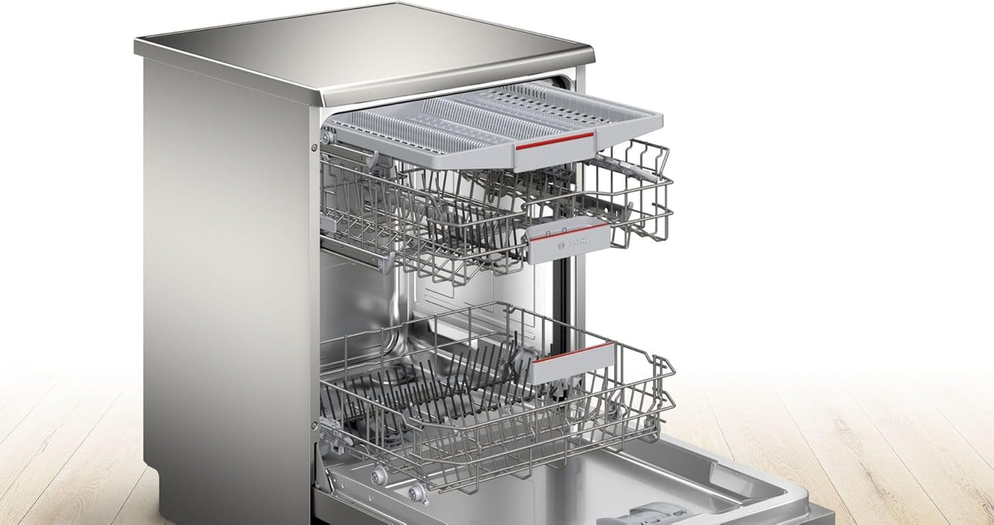 Lave-Vaisselle Pose Libre 60 Cm Silver Inox SMS4EMI06E Serie 4