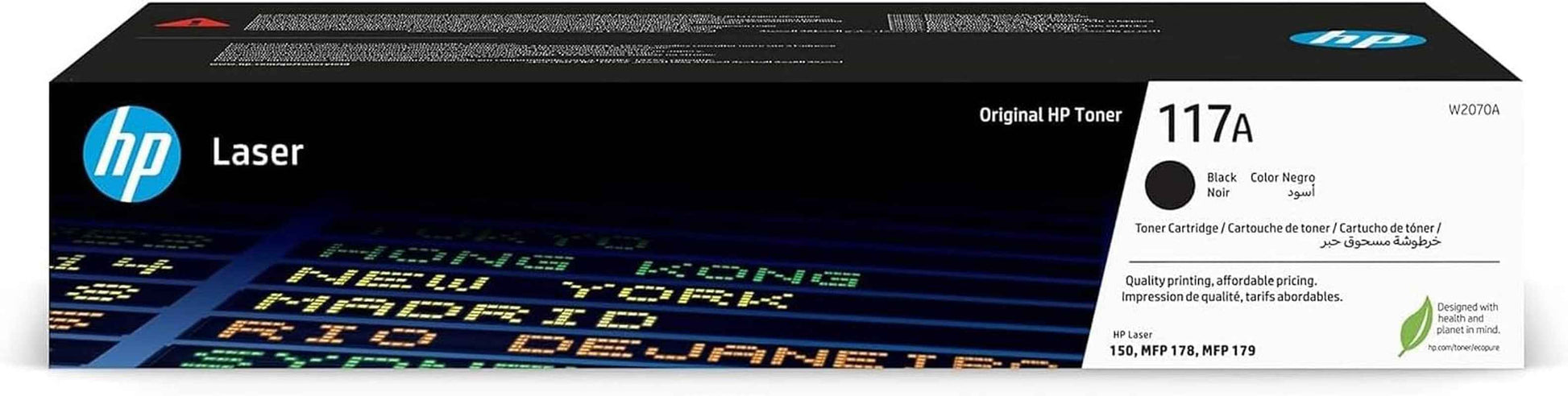 117A W2070A Toner Noir Authentique Pour  Color Laserjet 150 / 178 / 179