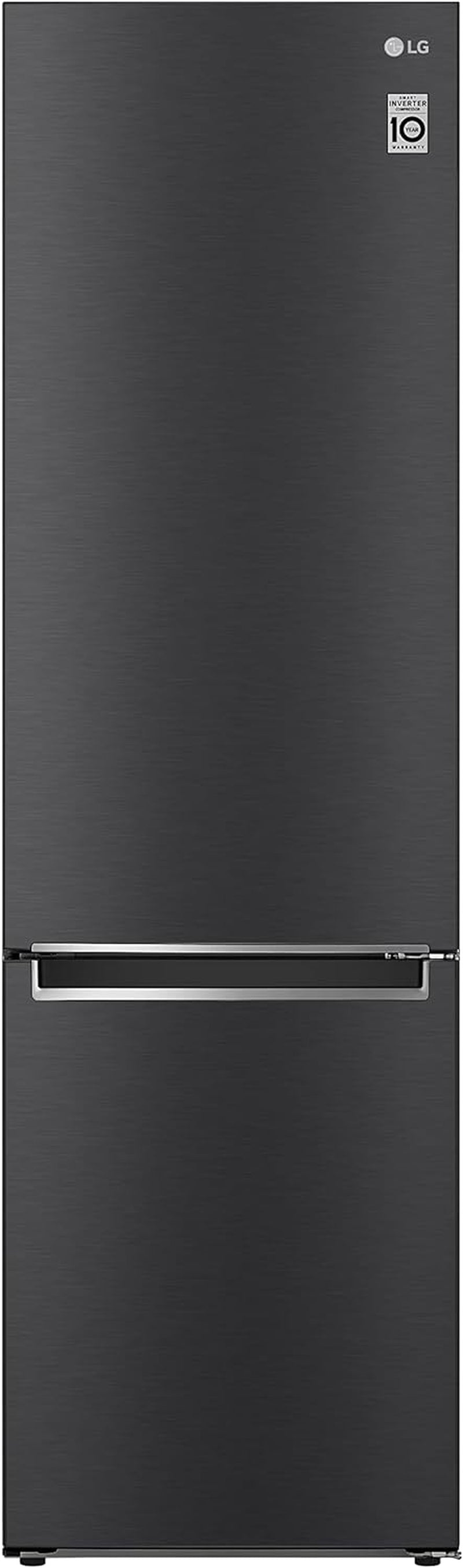 Electronics GBB72MCVBN Réfrigérateur-Congélateur - Capacité Utile : 384 L - Classe D'Efficacité Énergétique - Noir Mat - 203 Cm - Compresseur Linéaire Inverseur - Noir Mat Métallisé
