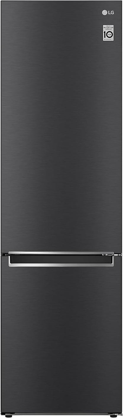 Electronics GBB72MCVBN Réfrigérateur-Congélateur - Capacité Utile : 384 L - Classe D'Efficacité Énergétique - Noir Mat - 203 Cm - Compresseur Linéaire Inverseur - Noir Mat Métallisé