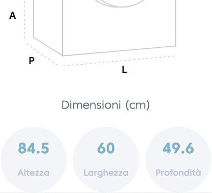 Lavatrice Libera Installazione Beko BWUS374S Slim