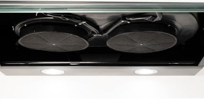 HOTTE CASQUETTE/VISIERE DOUBLE MOTEURS 60 CM - NOIR |