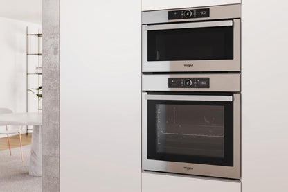Whirlpool Micro Ondes Grill Encastrable AMW730IX - Integrable Inox - 31 Litres - 1000 W [Classe Énergétique B]