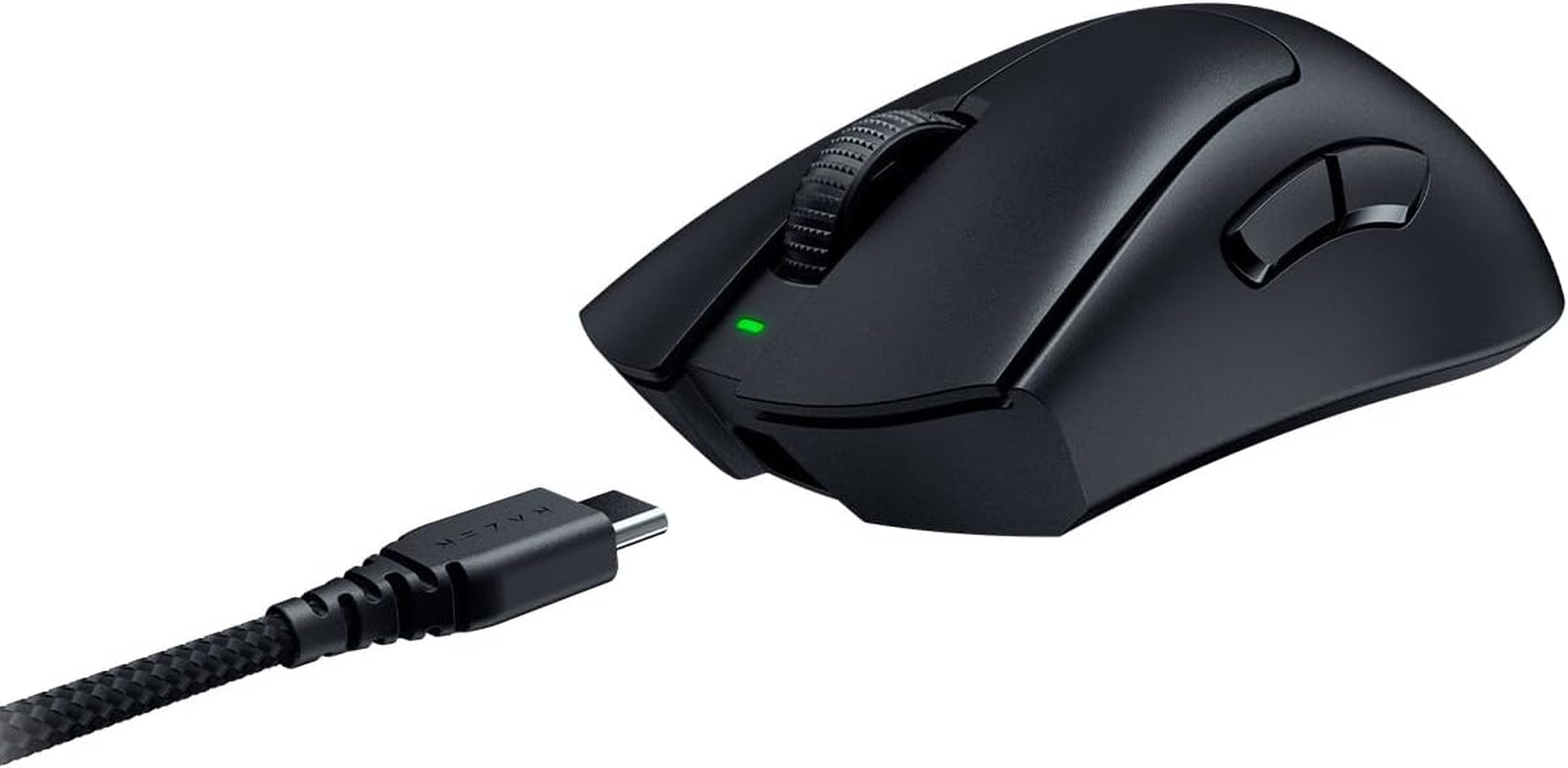 Razer Deathadder V3 Pro - Souris Esports Ergonomique Sans Fil Légère (Design Léger 63G, Capteur Optique Focus Pro 30K, Commutateurs De Souris Gen-3, Sans Fil Hyperspeed) Noir