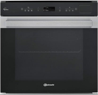 Bauknecht BIK7 CSH8TS PT Four Encastrable Avec Écran (73 L) / Four À Air Chaud Avec 51 Fonctions/Active Steam/My Menu/Diamondclean - Fonction De Nettoyage Hydrolytique/Protouch/Slow Cooking