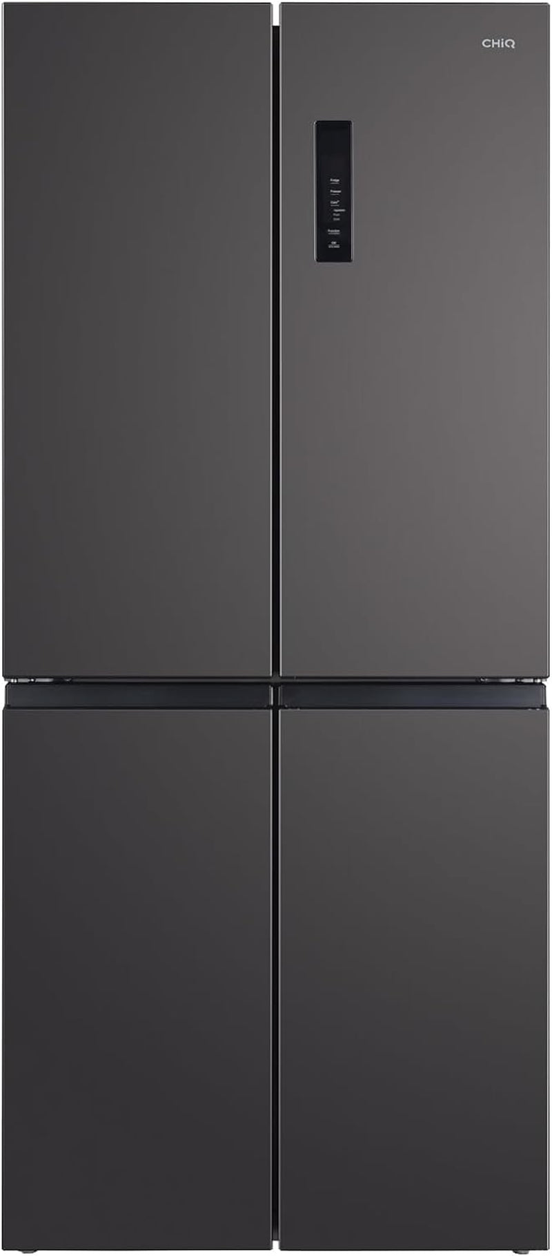 Réfrigérateur Américain Multiportes, Hauteur 182Cm, Profondeur 63Cm, Capacité Totale 415L, Température Care+, Contrôle De L'Humidité, Compresseur Smart Inverter, Inox Foncé, CCD415NEI4E