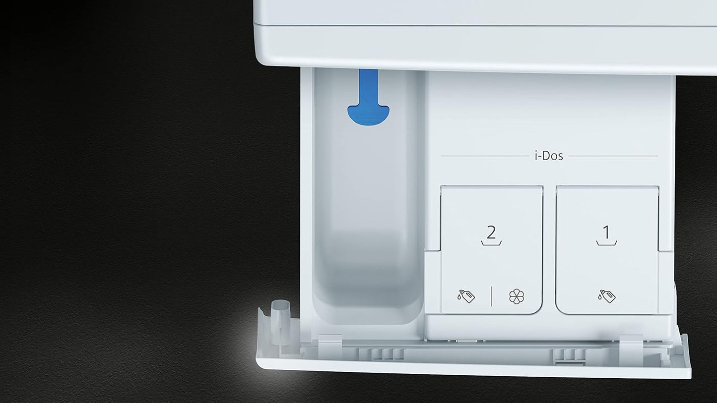 Machine À Laver Intelligente WG44B2A40 Iq700 9 Kg, 1400 Tr/Min, Idos - Dosage Intelligent Du Détergent - Speedpack XL - Accélérez Vos Programmes, Moteur Iqdive