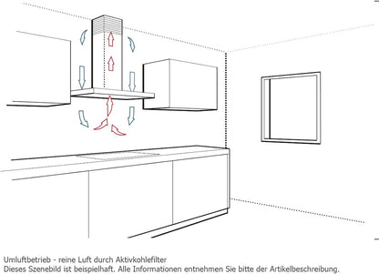 Bosch DEM66AC00 Série 2 - Hotte Escamotable | 60 Cm, Argenté, Eclairage LED
