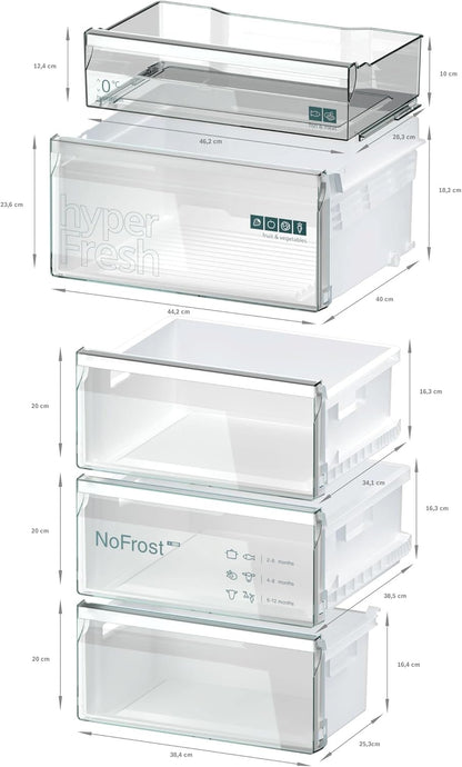 KG39NXIBF - Iq300 - Koel-Vriescombinatie (-)