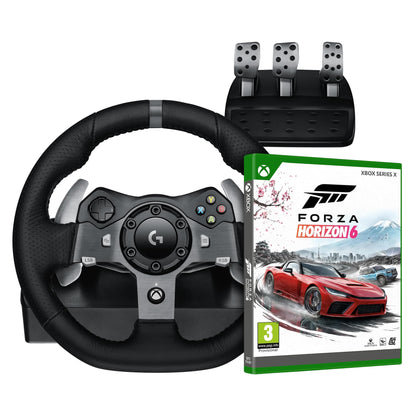 Logitech G G29 Driving Force Steering Wheel and Pedals for Playstation & PC | Realistic Force Feedback, Stainless Steel Levers, Steering Wheel Cover for PS5, PS4, PC, Mac - Black