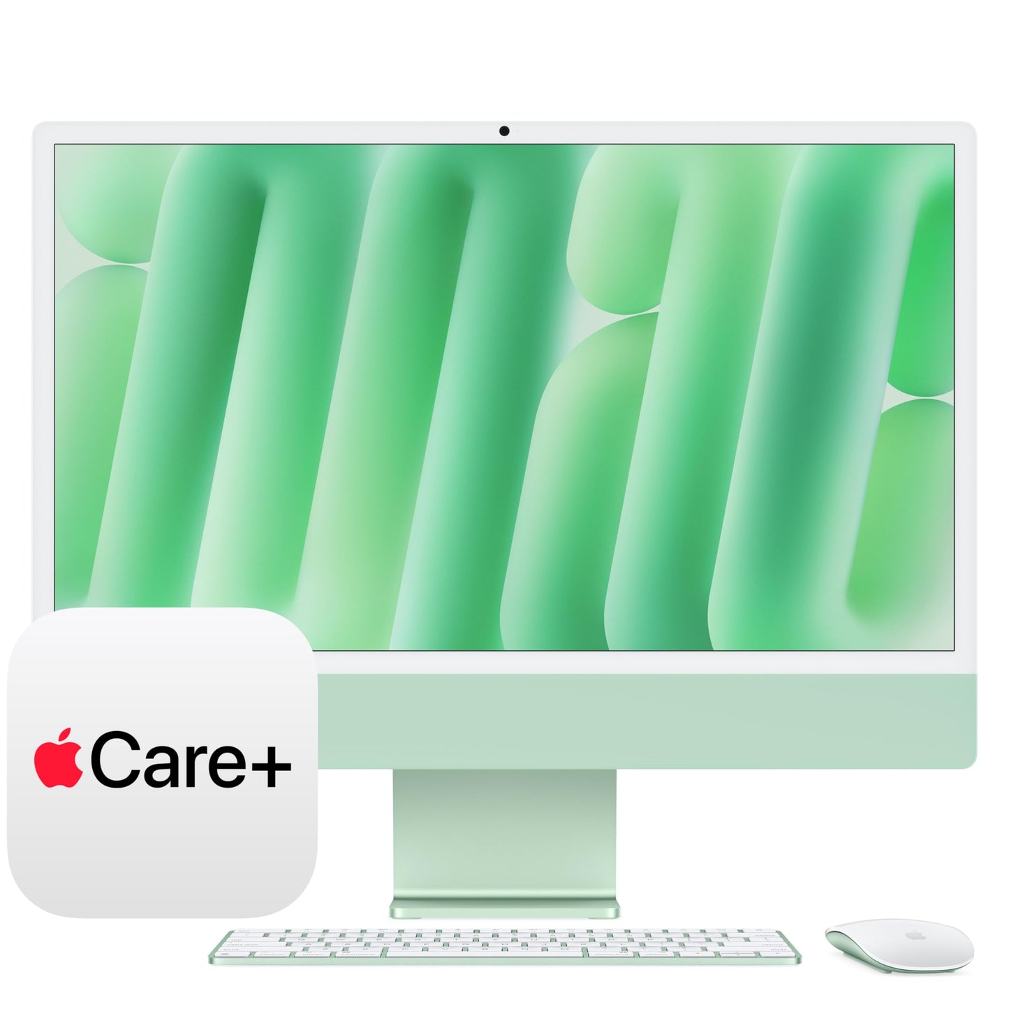 Apple 2024 iMac All-in-One Desktop Computer with M4 chip with 8-core CPU and 8-core GPU: Built for Apple Intelligence, 24-inch Retina Display, 16GB Unified Memory, 256GB SSD Storage; Green