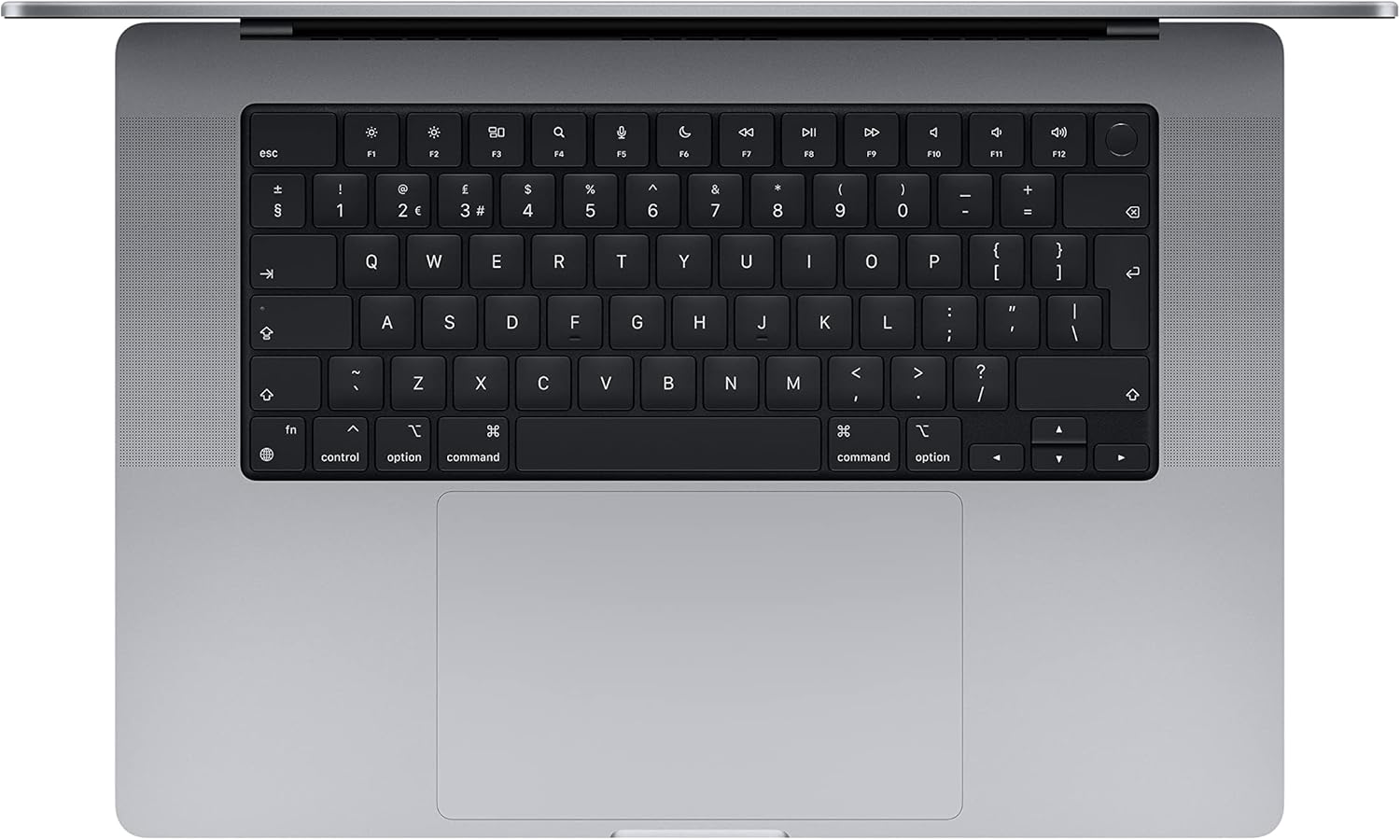 2021 Apple MacBook Pro with Apple M1 Pro Chip (16-Inch, 16GB RAM, 512 SSD Storage) (QWERTY English) Space Grey (Refurbished)