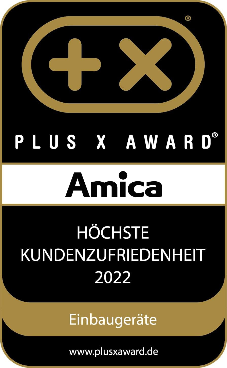 Amica ABE 9430 E Four Encastrable Avec Chaleur Tournante/Acier Inoxydable/Minuteur/Chambre De Cuisson Xxl/Nettoyage À La Vapeur D'Eau