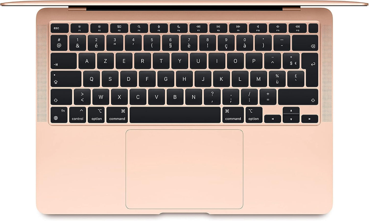 2020 Apple MacBook Air with Apple M1 Chip (13-inch, 8GB RAM, 256GB SSD Storage) (AZERTY French) Gold (Refurbished)
