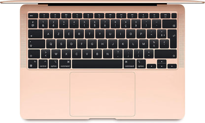2020 Apple MacBook Air with Apple M1 Chip (13-inch, 8GB RAM, 256GB SSD Storage) (AZERTY French) Gold (Refurbished)