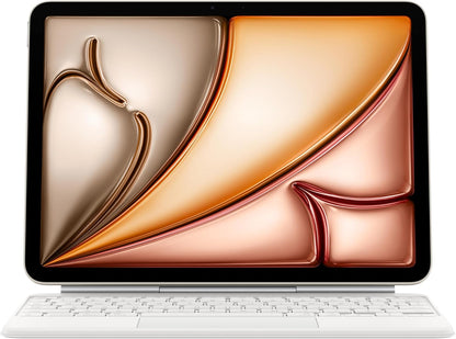 Étui Magic Keyboard Pour Ipad Air 11 Pouces (M3), Confort De Frappe Exceptionnel, Trackpad Intégré, Français - Blanc