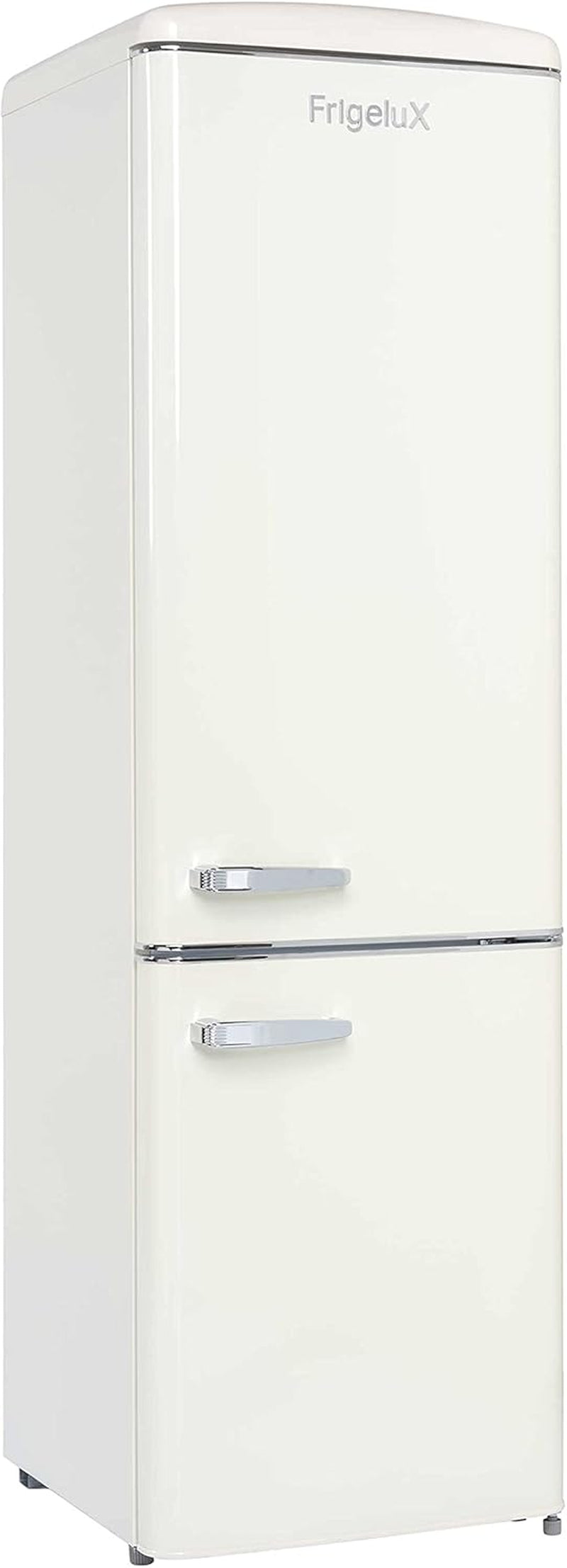 - Réfrigérateur Combiné Rétro CB255RCA++ - Réfrigérateur Congélateur 2 Portes - 255L Dont Congélateur 63L - Dégivrage Automatique, Pose Libre, Style Vintage - Crème