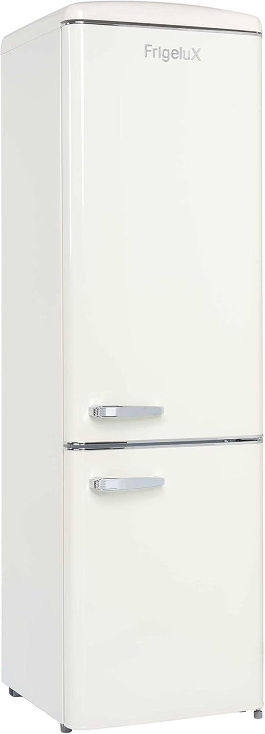 - Réfrigérateur Combiné Rétro CB255RCA++ - Réfrigérateur Congélateur 2 Portes - 255L Dont Congélateur 63L - Dégivrage Automatique, Pose Libre, Style Vintage - Crème