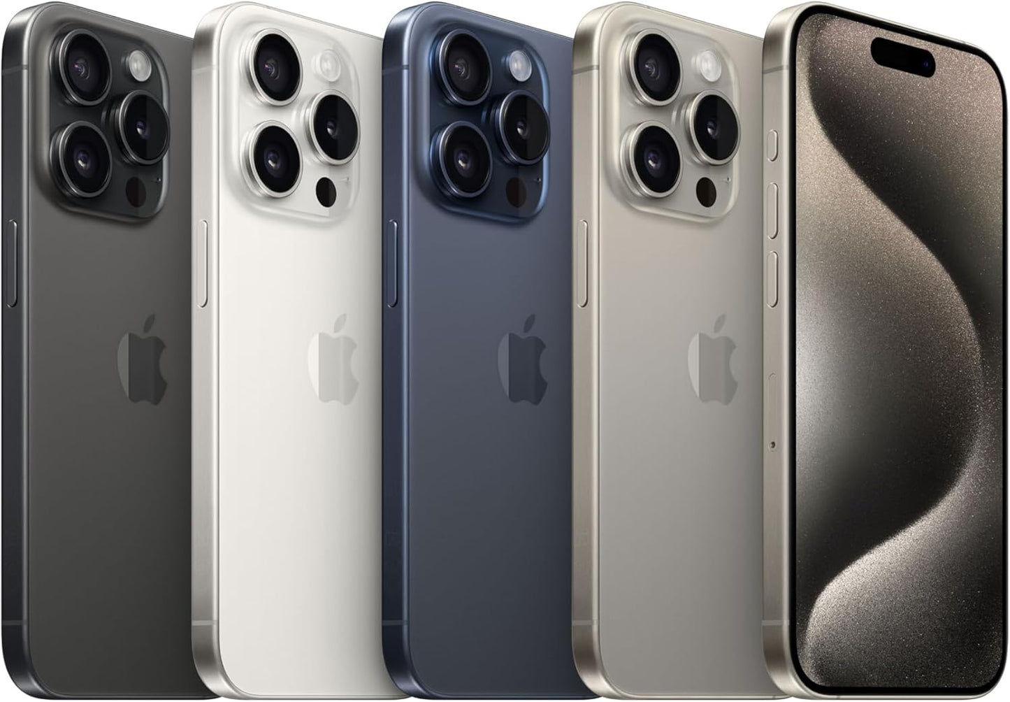 Apple iPhone 15 Pro, 256GB - Titanium Blue (Refurbished)