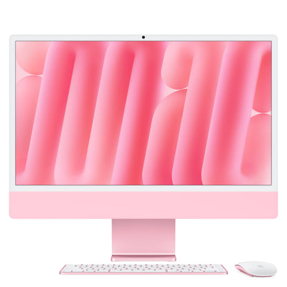 Apple 2024 iMac All-in-One Desktop Computer with M4 chip with 8-core CPU and 8-core GPU: Built for Apple Intelligence, 24-inch Retina Display, 16GB Unified Memory, 256GB SSD Storage; Green